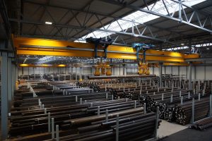 Crane, gripping system, scheffer — Bulk Liquid Food Transport