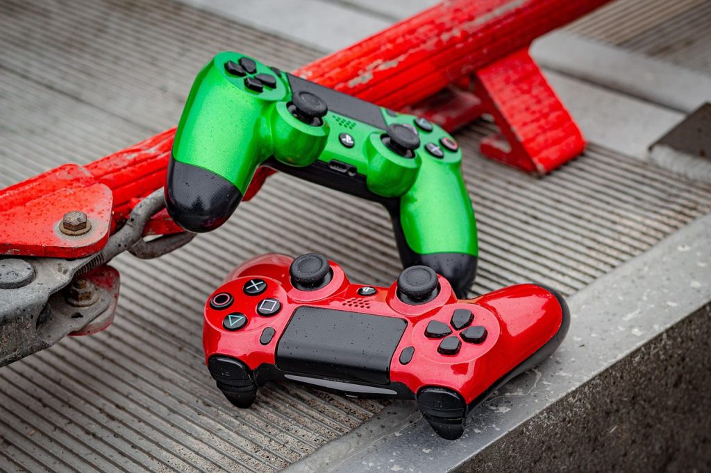 Video game, controller, entertainment — Enjoy a Secure and Exciting Betting Experience on a Toto Site