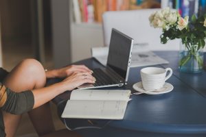 Laptop, workstaion, office — Expert Rat Removal Services to Keep Your Home Safe