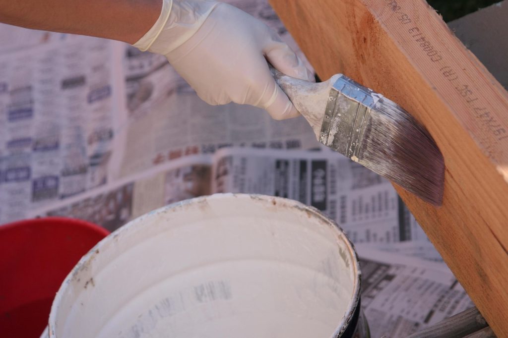 Painting, renovation, paint — Picking Materials For Curtains Singapore Sets