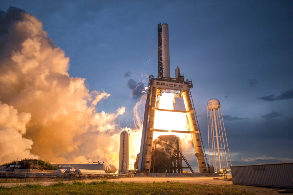 SpaceX rocket launch